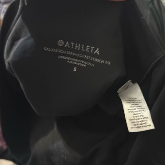 Athleta Salutation Stash Pocket II Cinch 7/8 S - Picture 4 of 8